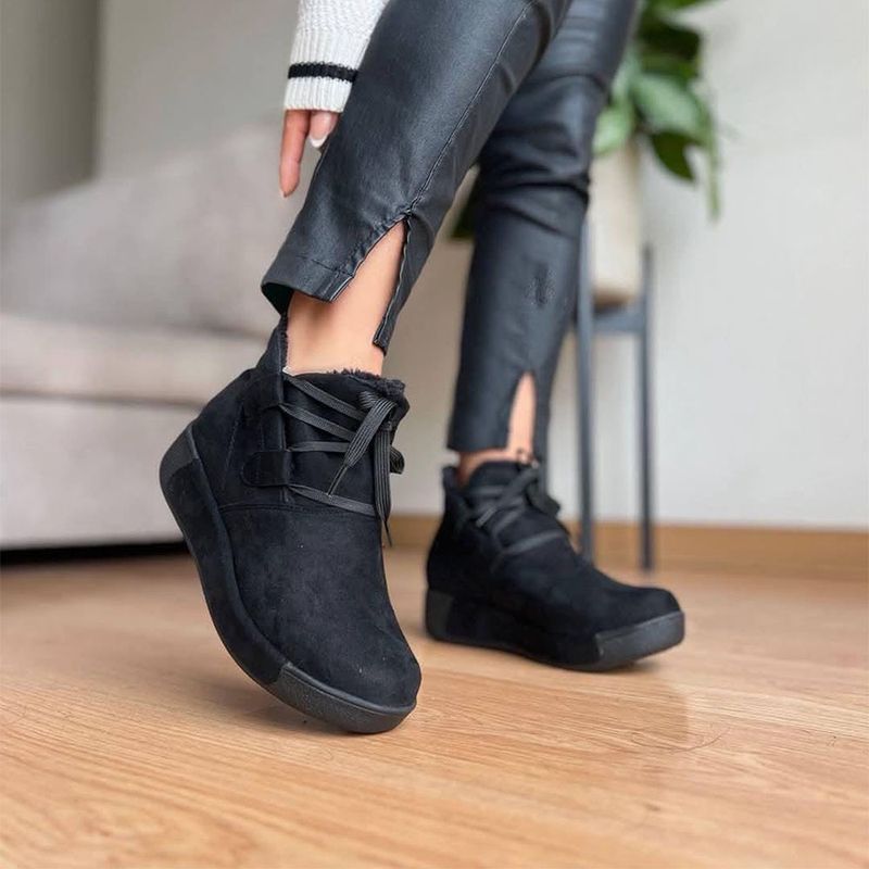 GENERICO - Botin Mujer Pecuchito Interior 2086-52 Color Negro