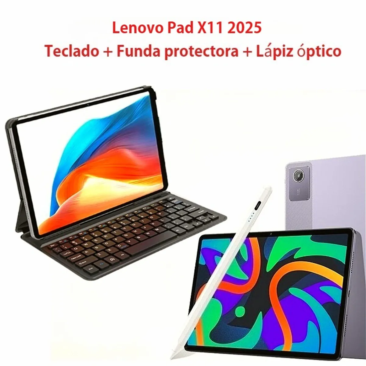 LENOVO - Tablet Lenovo Pad X11 2025 Nuevo RAM 8GB 128GB Keyboard+Protective Case+Stylus