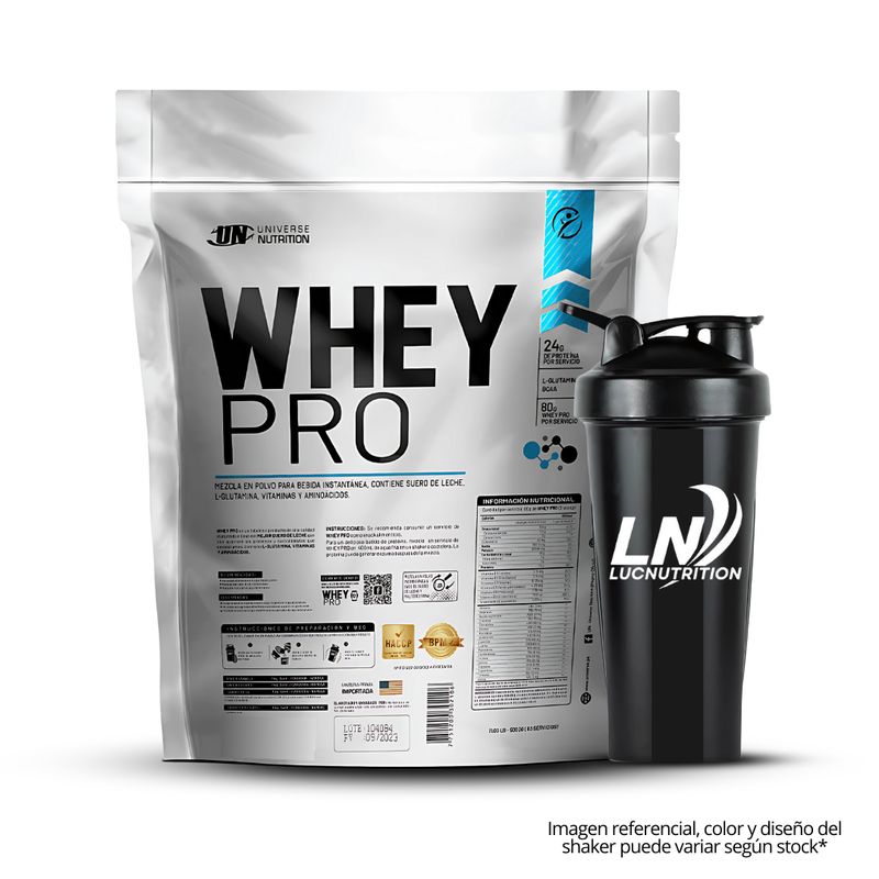 UNIVERSE NUTRITION - Whey Pro 5 Kg Vainilla + Shaker