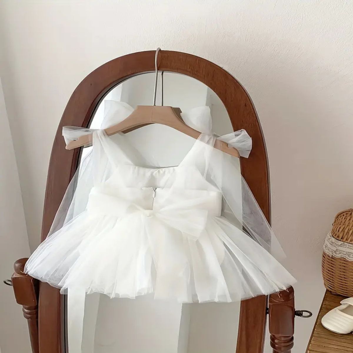 GENERICO - VESTIDO PARA NIÑA DE BAUTIZO