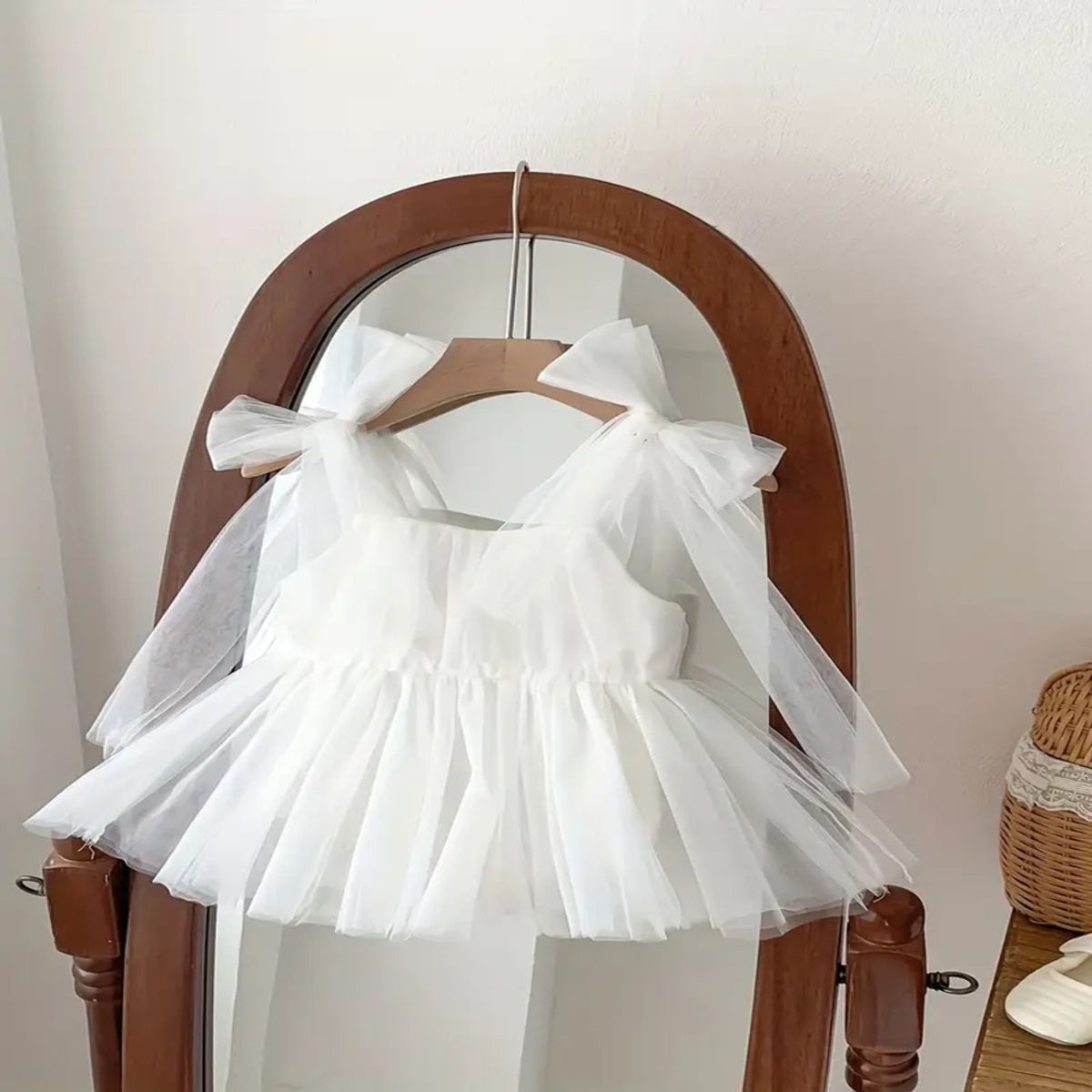 GENERICO - VESTIDO PARA NIÑA DE BAUTIZO