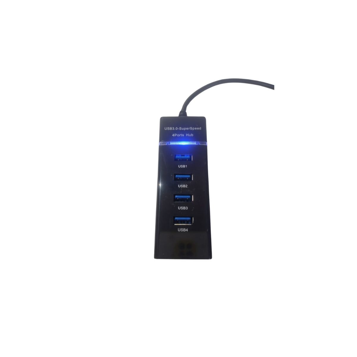 GENERICO - Hub Usb 3.0 4 Puertos 5 Gbps 4 En 1 Usb Pc Laptop Extensión