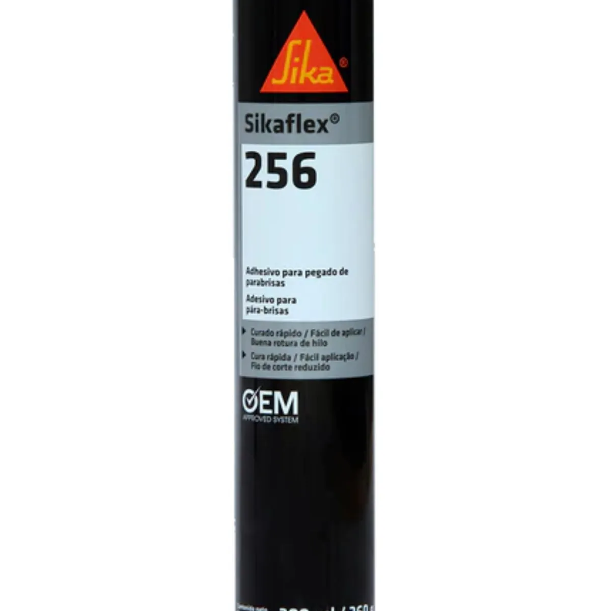 SIKA - ADHESIVO PARA PARABRISAS SIKAFLEX 256 (NEGRO) - 300ML