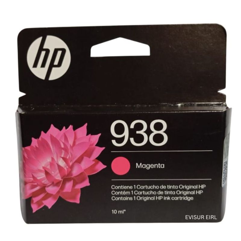 HP - TINTA HP 4S6X6PL 938 MAGENTA ORIGINAL