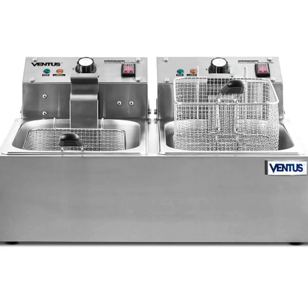 VENTUS - Freidora Eléctrica Doble VFS-062