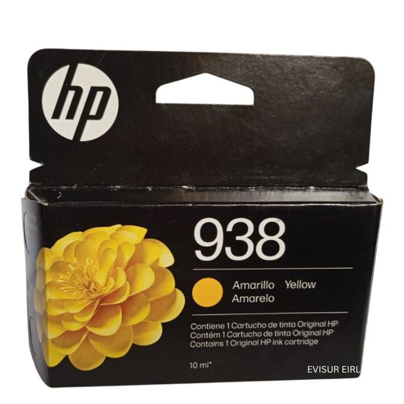 HP - TINTA HP 4S6X7PL (938) YELLOW 800 PGS ORIGINAL