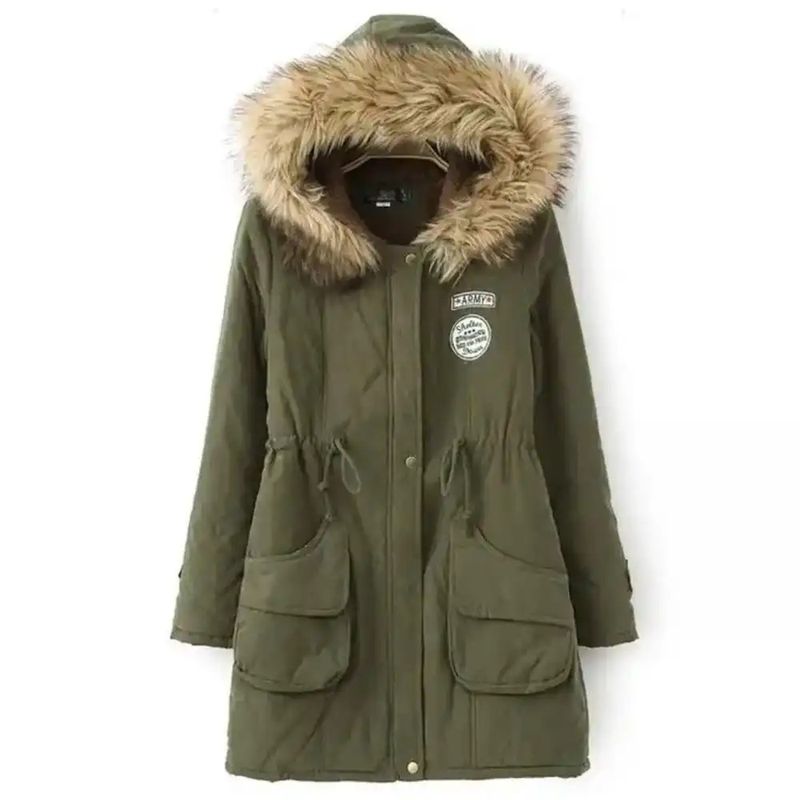 GENERICO - Casaca Parka Abrigo de Invierno para Mujer