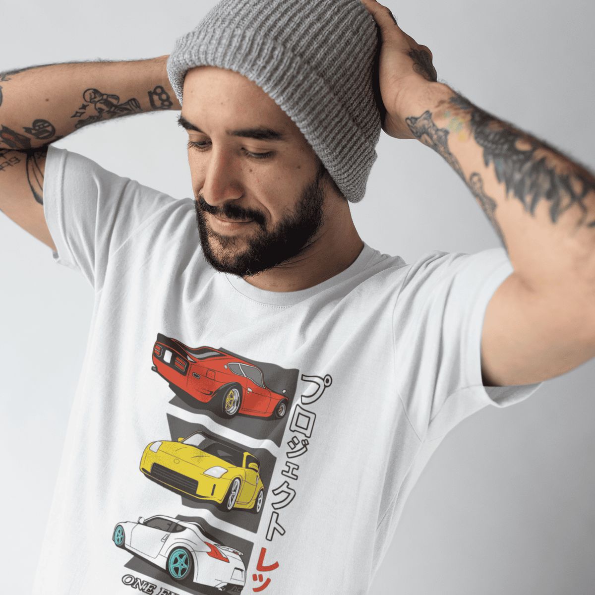 GENERICO - Camiseta Nissan 350Z Polo 370Z Carro Fairlady Algodon Peruano