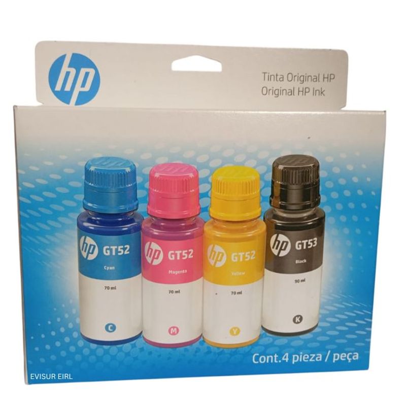 HP - TINTA HP GT53  GT52 COMBO PACK