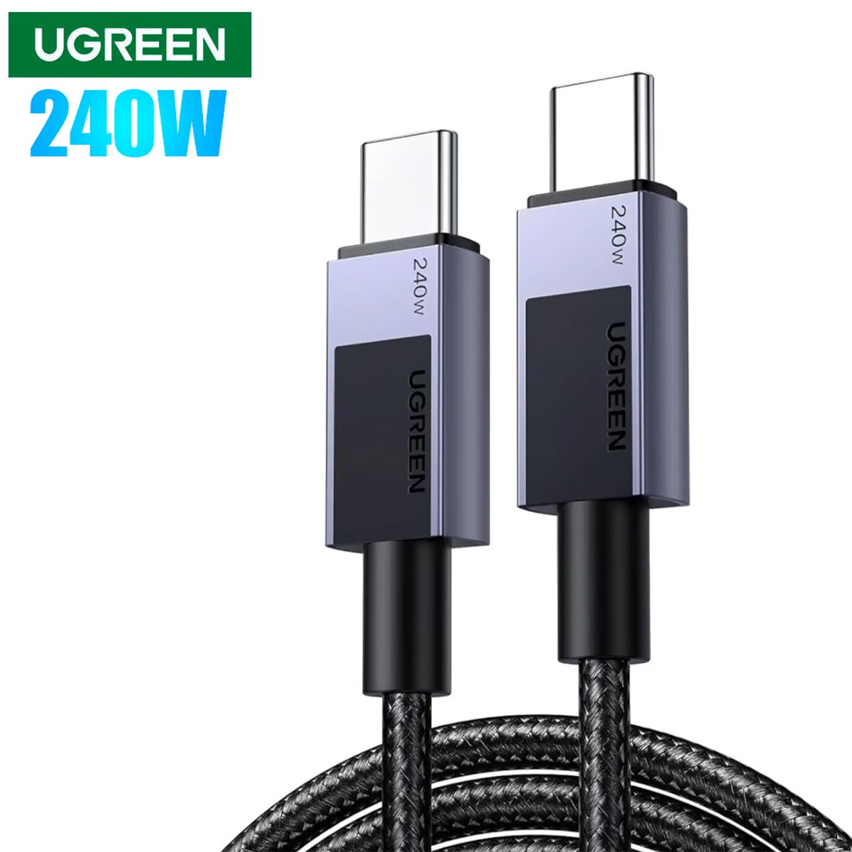UGREEN - CableTipo C 240W Ugreen Carga Rápida PD31 1metro