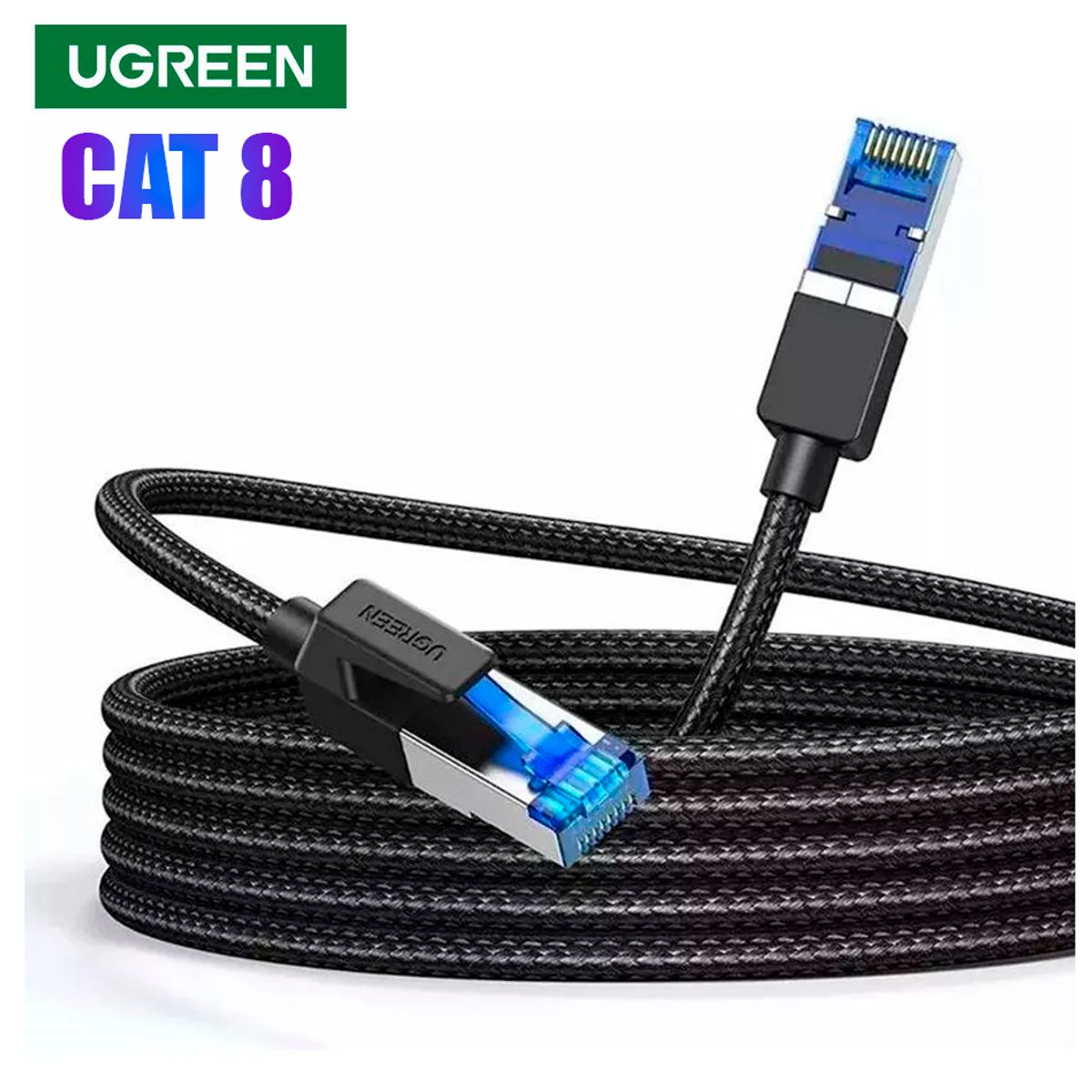 UGREEN - Cable Ethernet Ugreen Cat8 Rj45 alta velocidad 2 metros