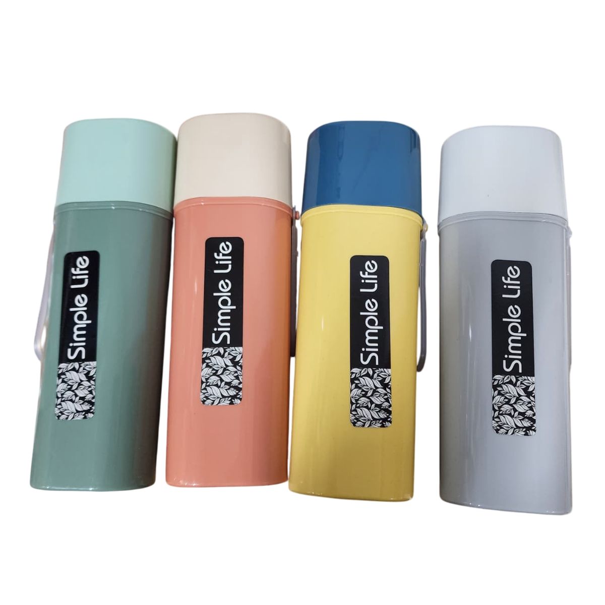 GENERICO - Pack 4 estuche porta cepillo 20x6cm