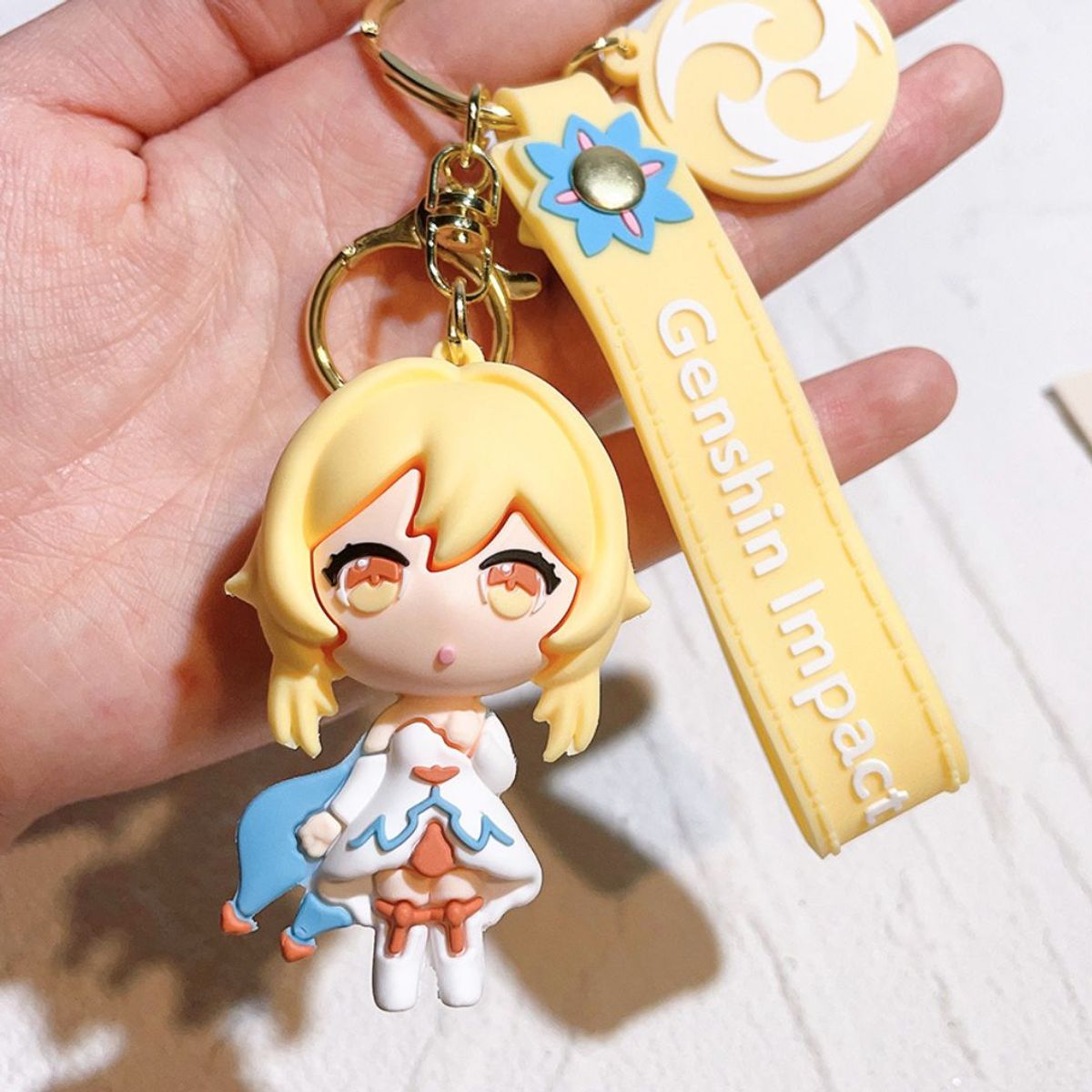 GENERICO - Llavero silicona Genshin impact