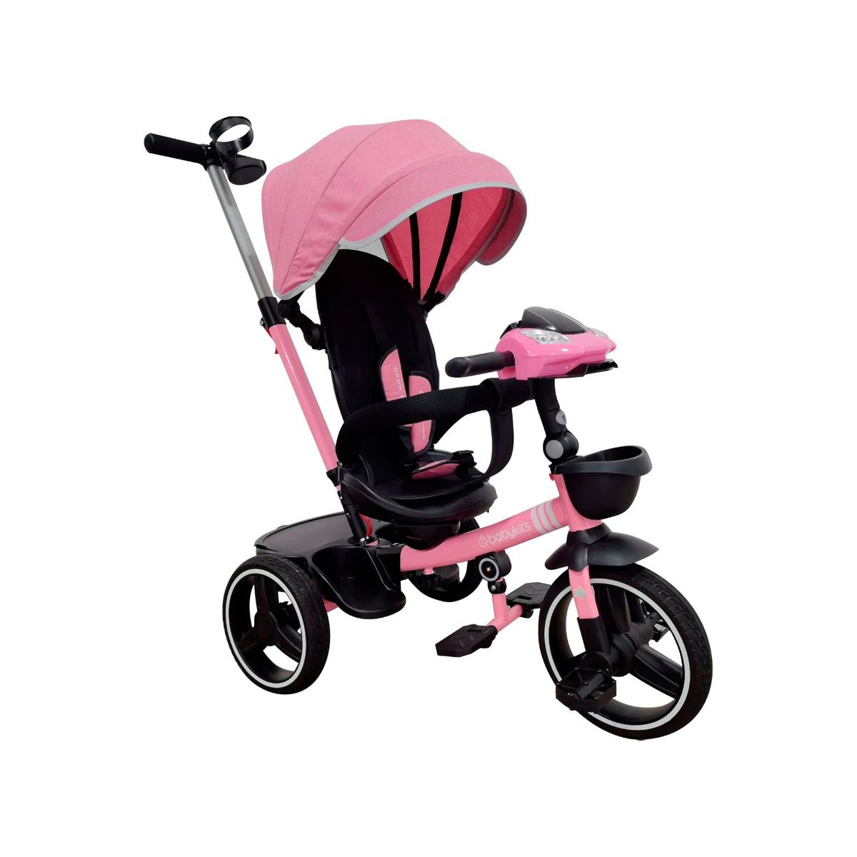 BABY KITS - Triciclo 360° Reily Rosado