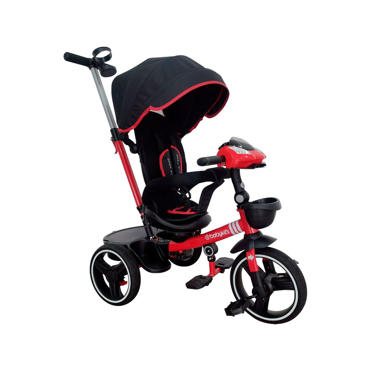 BABY KITS - Triciclo 360° Reily Rojo
