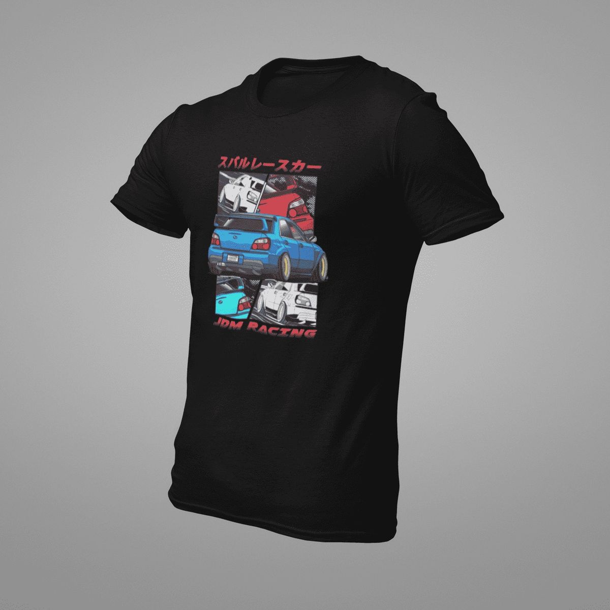 GENERICO - Camiseta Subaru Polo de Hombre Auto Carreras Rally Impreza WRX Algodon
