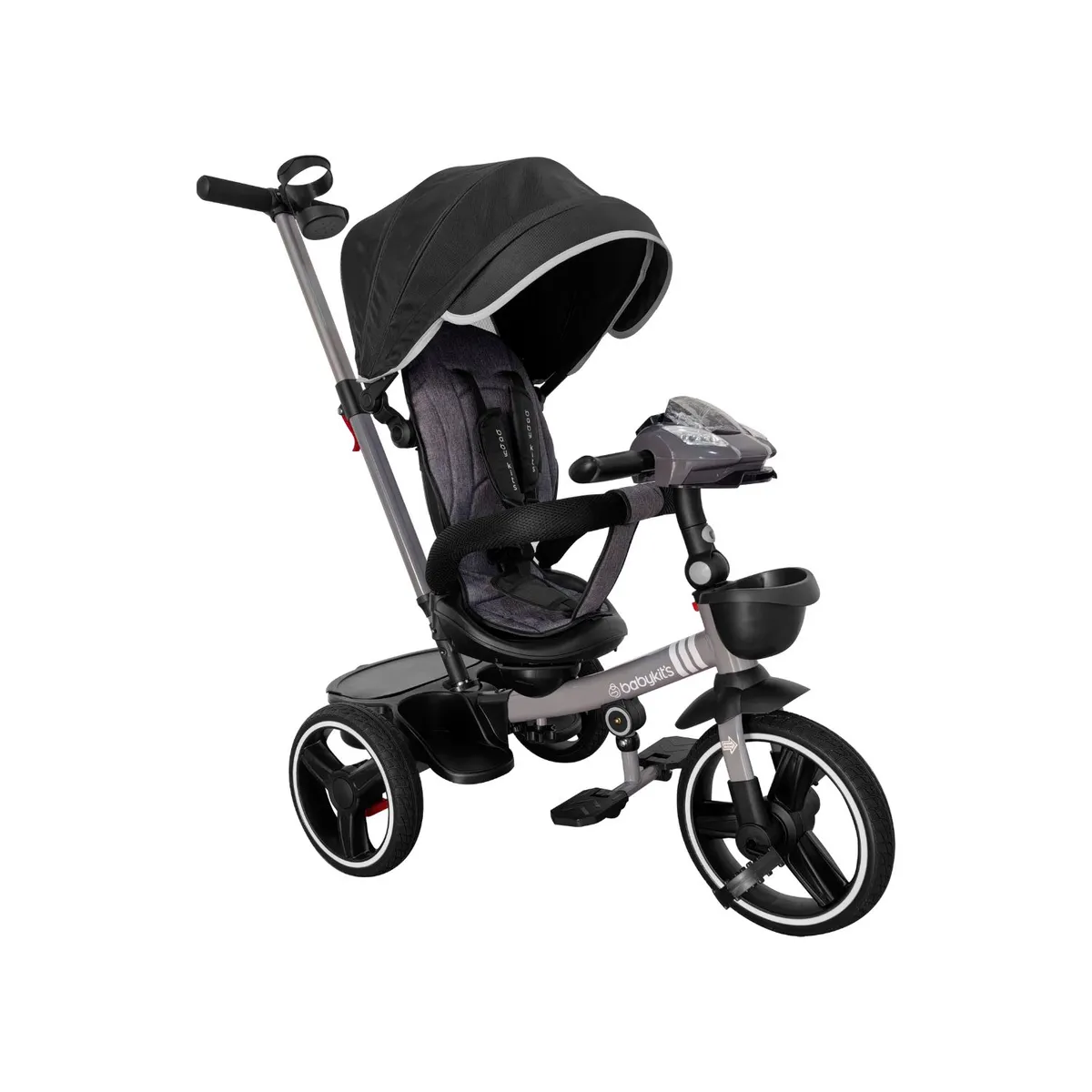 BABY KITS - Triciclo 360° Reily Negro