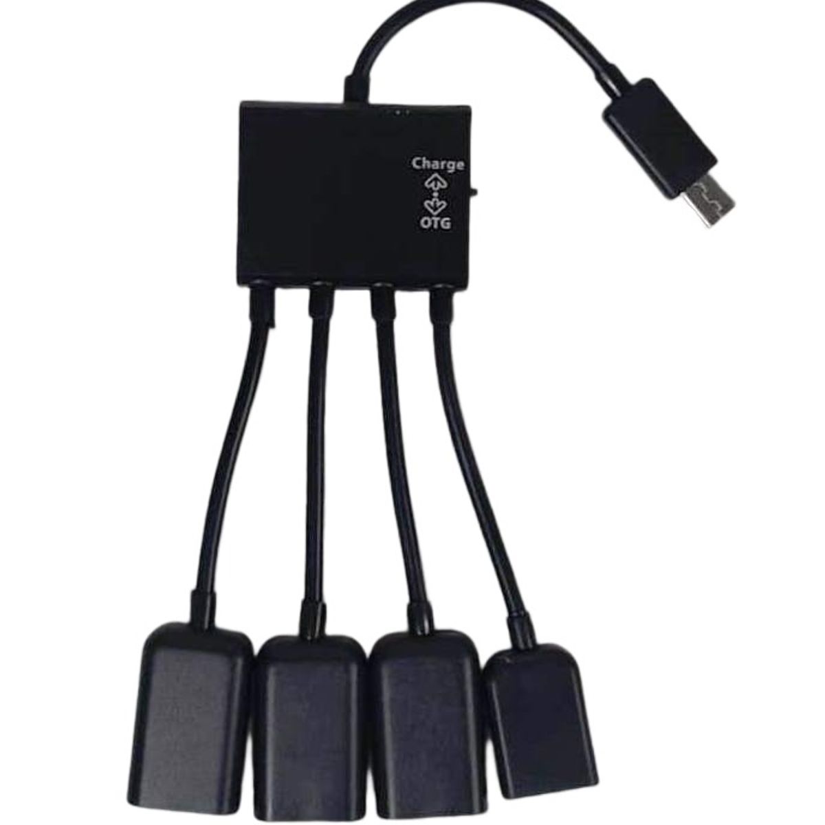 GENERICO - Hub Celular V8 Micro Usb Adaptador Múltiple Otg Carga