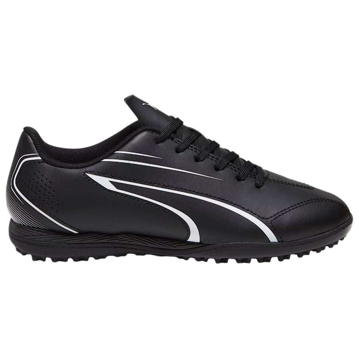 PUMA - Zapatillas Futbol Puma Vitoria TT Jr 107487 01 Negro para Niños