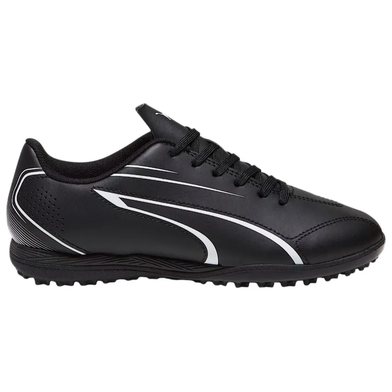 PUMA - Zapatillas Futbol Puma Vitoria TT Jr 107487 01 Negro para Niños