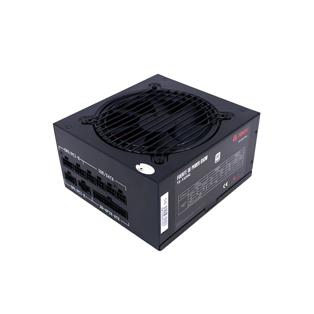 TEROS - Fuente Poder Teros Te-1320s 850w 80+ Platinum Full Modular Negro