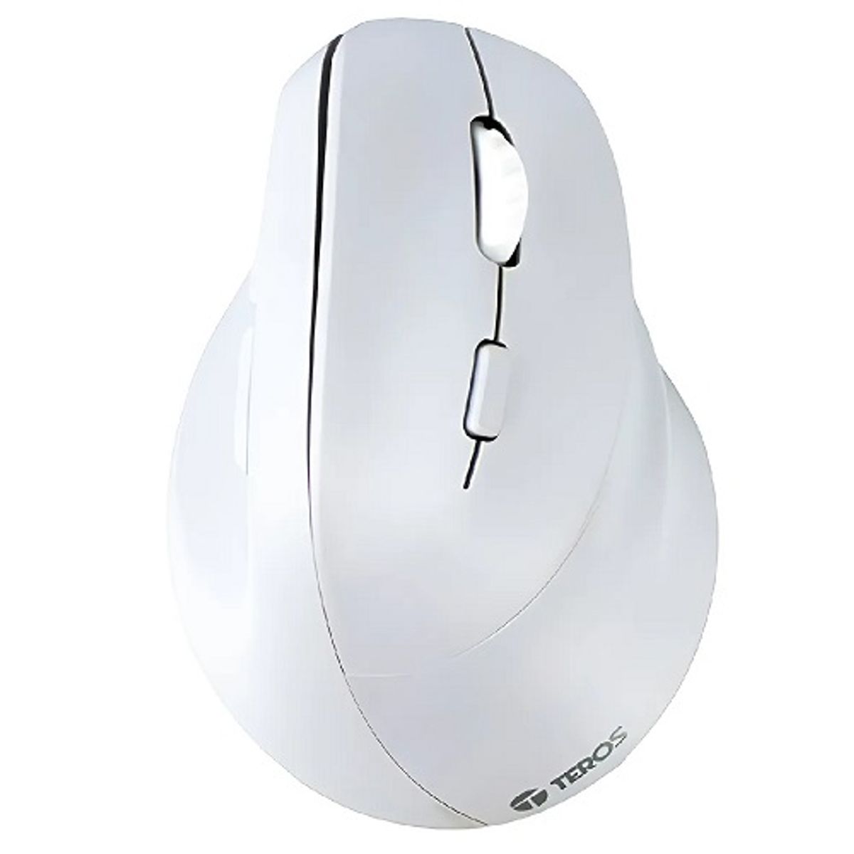 TEROS - Mouse Gamer Vertical Bluetooth Teros Te-1236s - Ergonomico Blanco