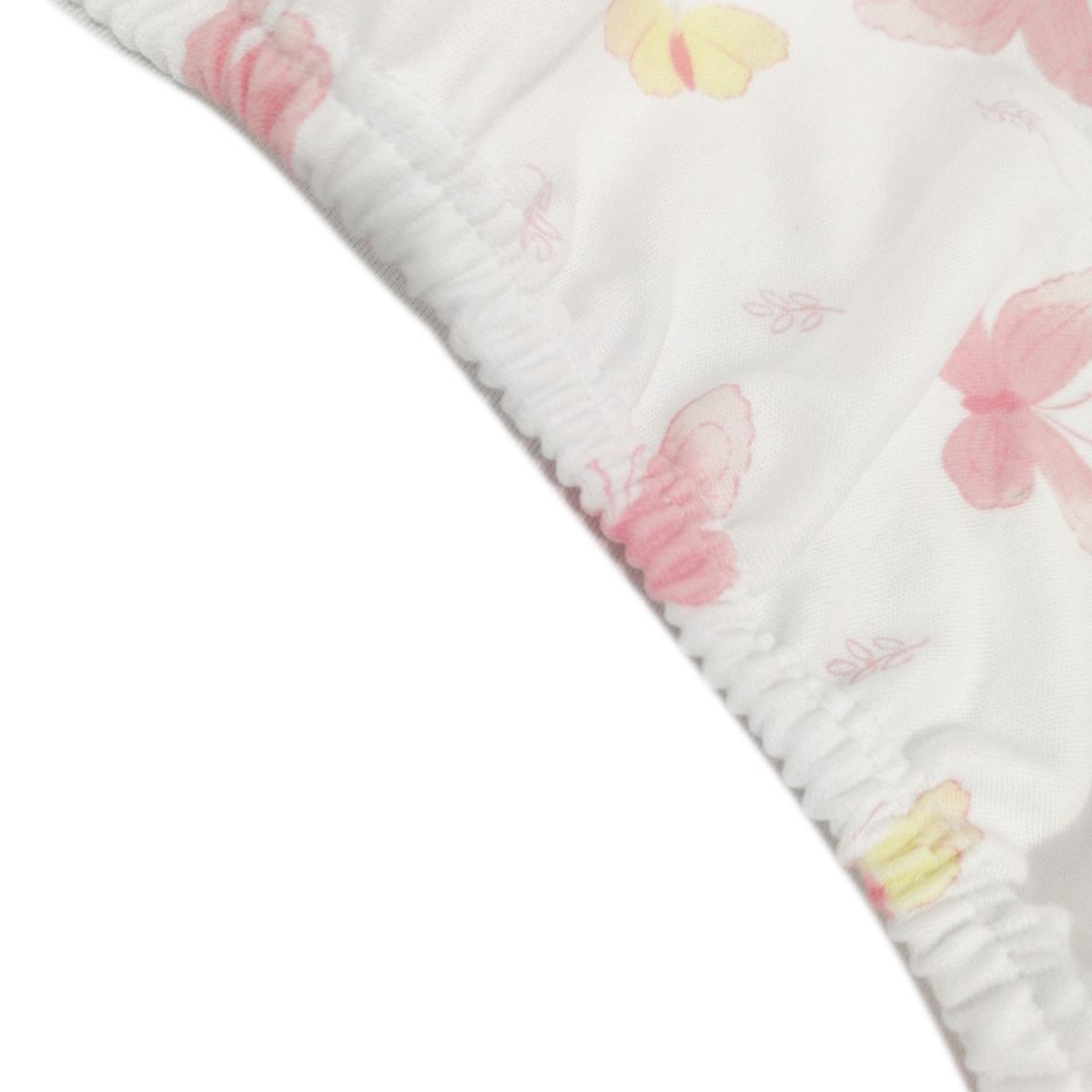 SESAMO - Sábanas Colecho Bajeras Bebé 100% Algodón Pack x2 Mariposas