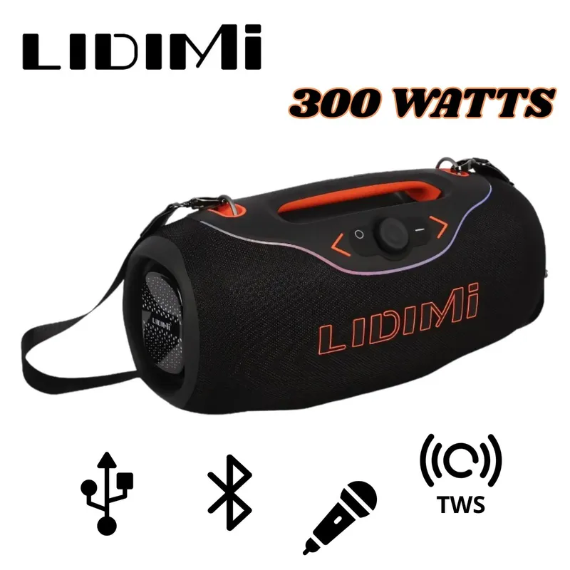 LIDIMI - Parlante Portátil Lidimi LD S846 USB TF AUX 300W