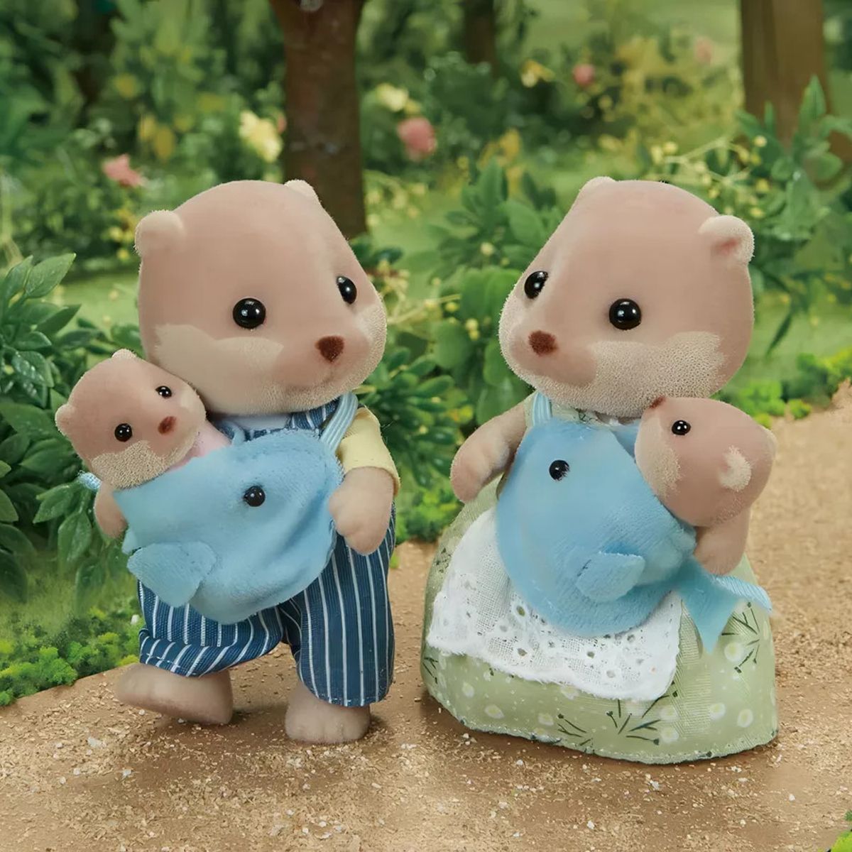 SYLVANIAN FAMILIES - Ternurines Sylvanian Calico Critters Nutria Familia