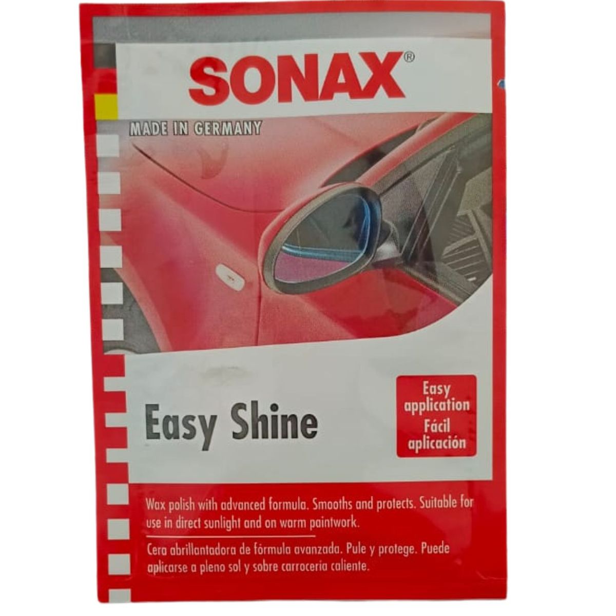 SONAX - SONAX EASY SHINE CERA  10ML  - (PACK X10)