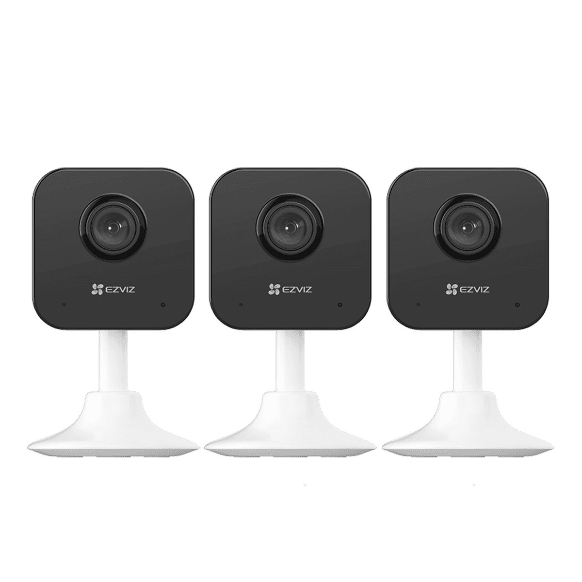 EZVIZ - Ezviz Kit3 Cámaras Vigilancia H1C 1080P Visión108 Audio Bidireccional Alarma