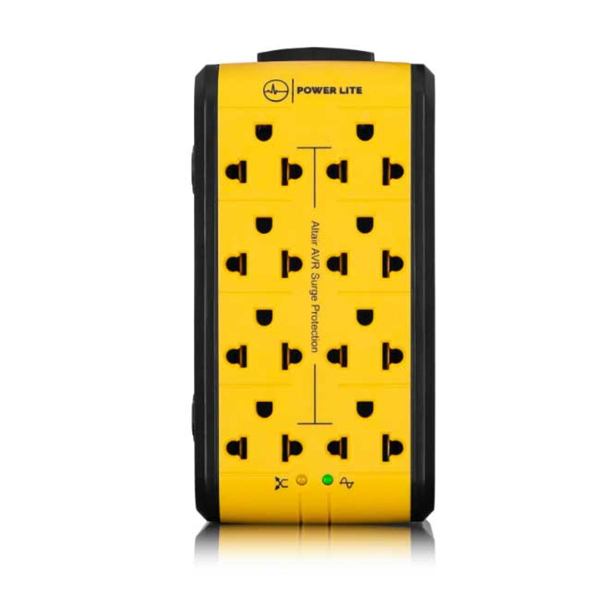 POWER LITE - Estabilizador Altair PLI 1100 1100VA/550W con 8 Salidas USB y Tipo C