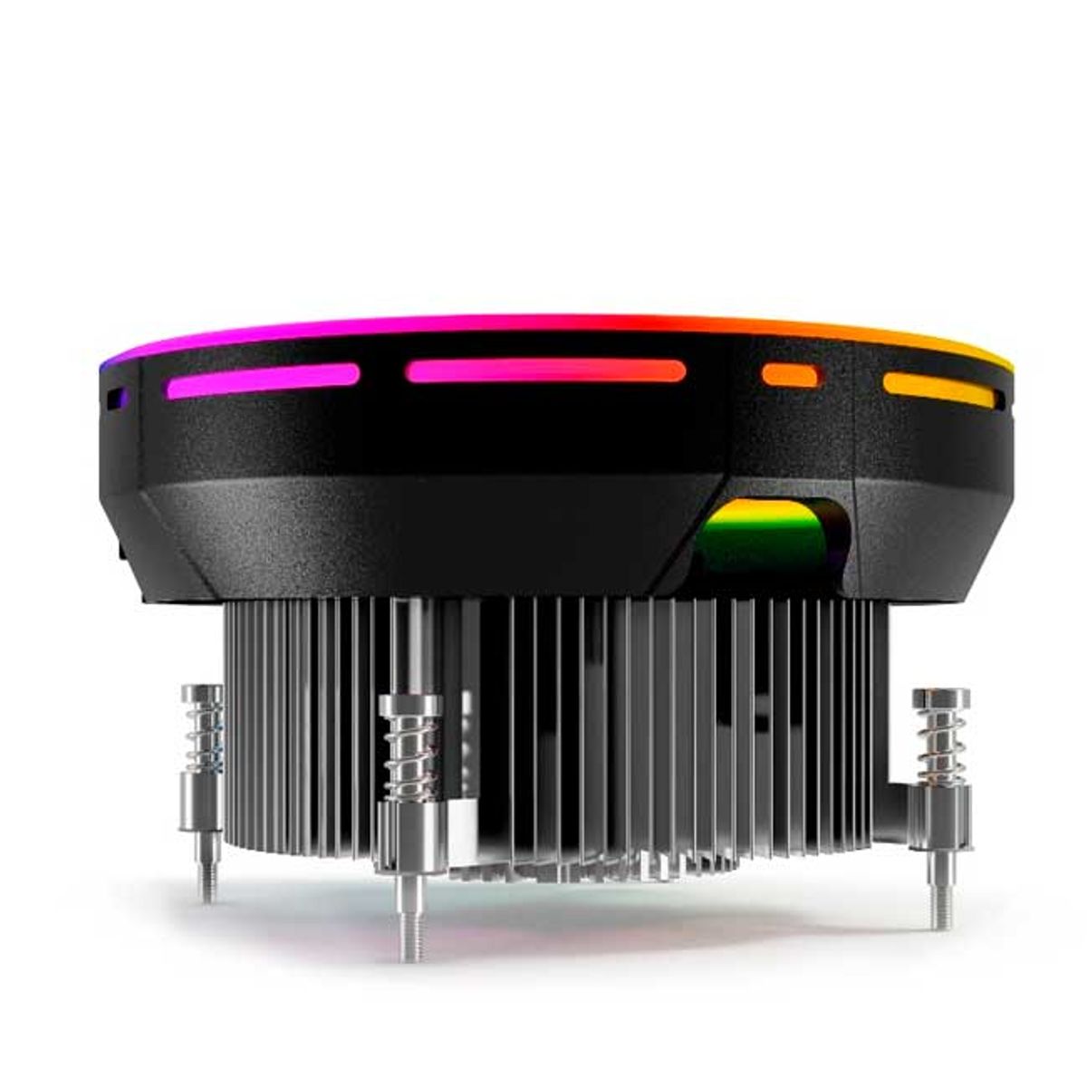 TEROS - Cooler TEROS TE-8161N Intel 90W LED Multicolor Fan 124x124x73 cm