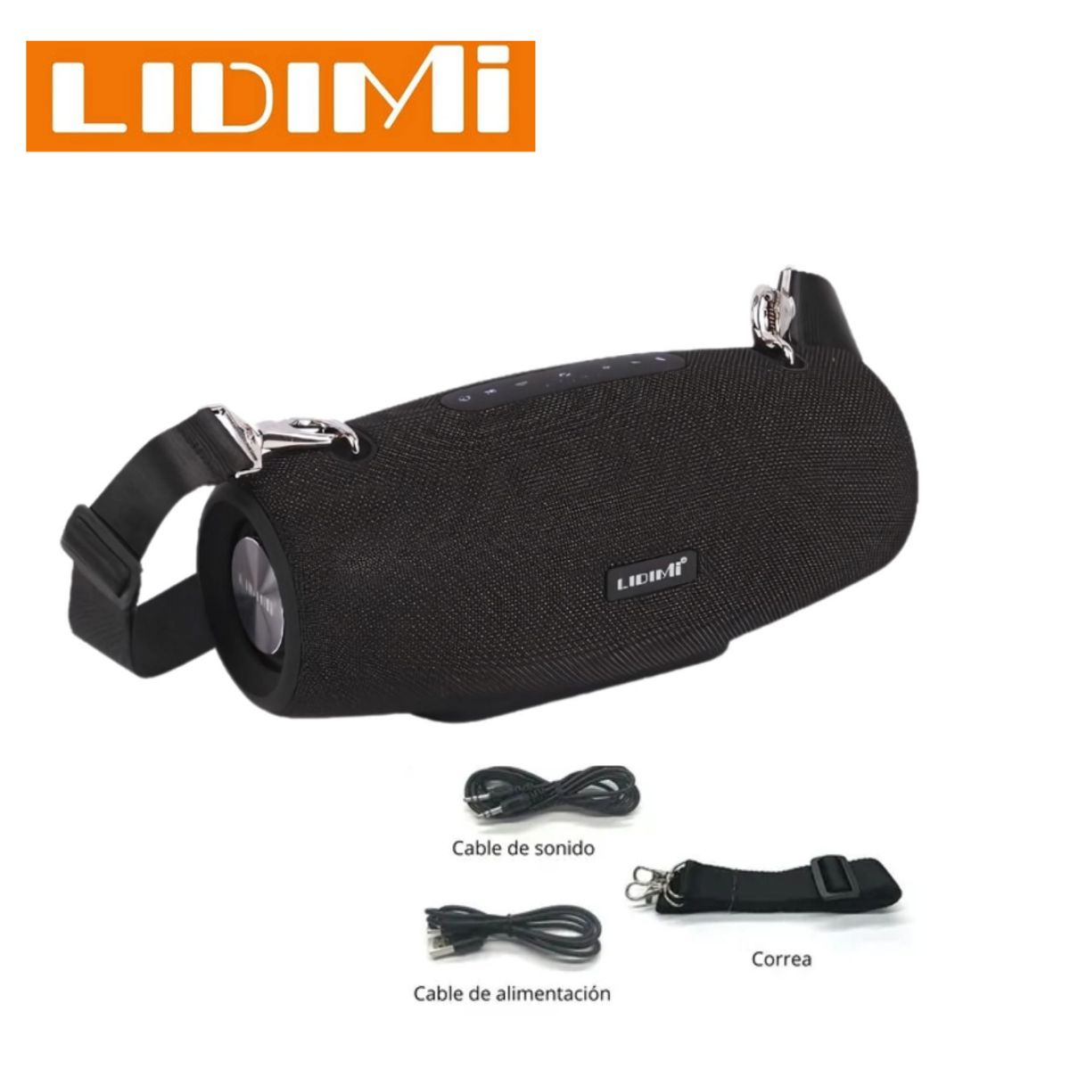 LIDIMI - Parlante Lidimi 70W LD-S600 negro Bluetooth usb
