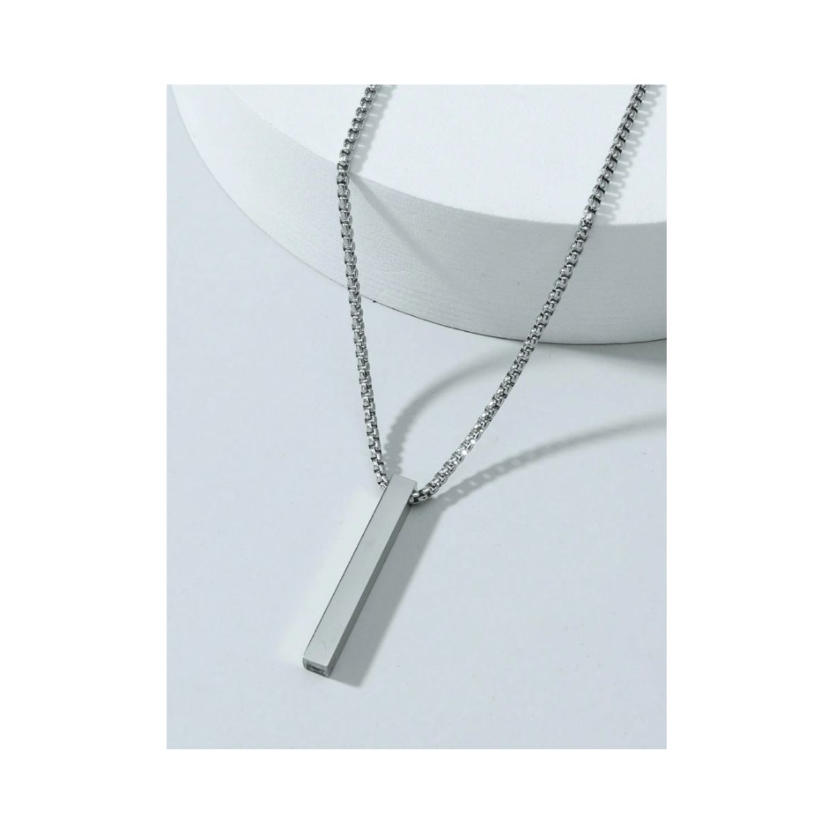 GENERICO - Cadena Duoi para Hombre en Acero Inoxidable