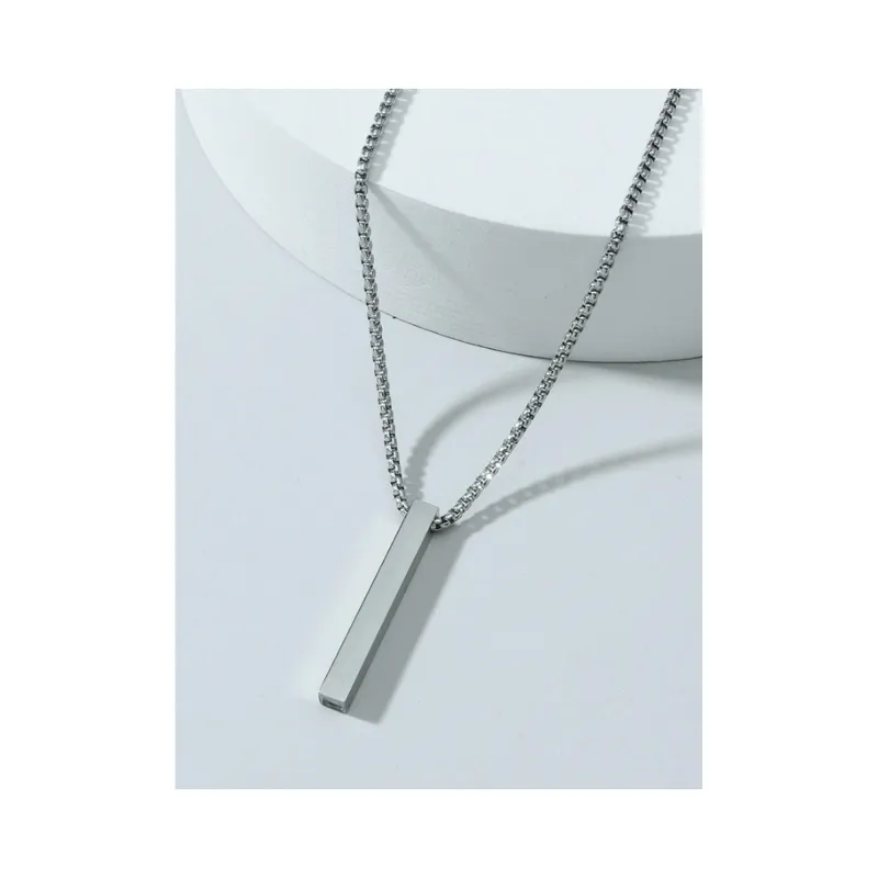 GENERICO - Cadena Duoi para Hombre en Acero Inoxidable