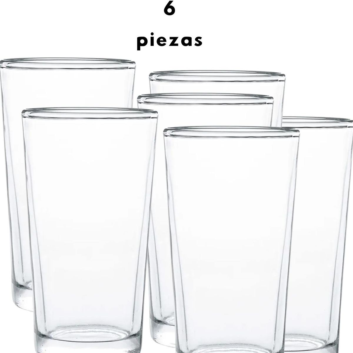 Set de 6 Vasos Herradura 11.3 Oz-Cristar, marca CRISTAR - Foto 2