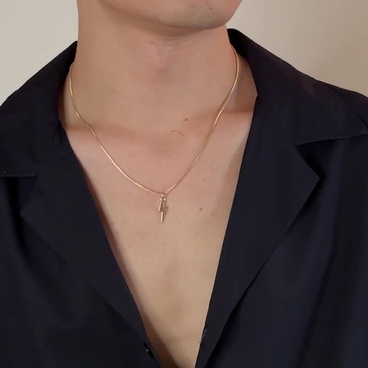 GENERICO - Cadena Raggio con Dije de un rayo