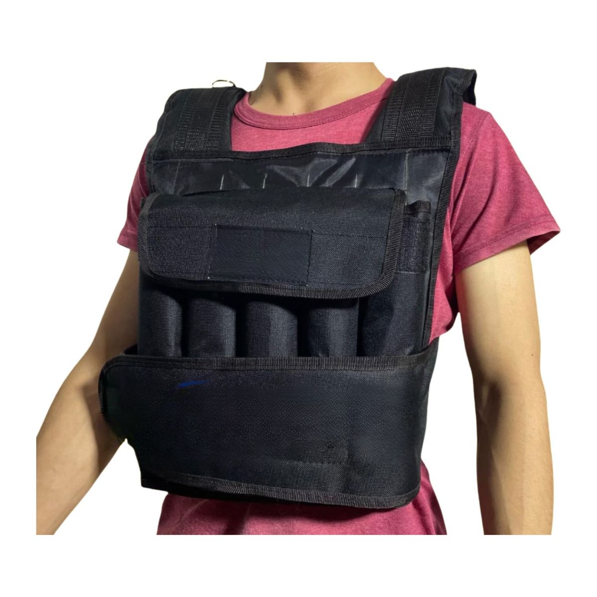 GENERICO - Chaleco con Peso o Lastrado Ajustable de  20 Kg. - Regulable