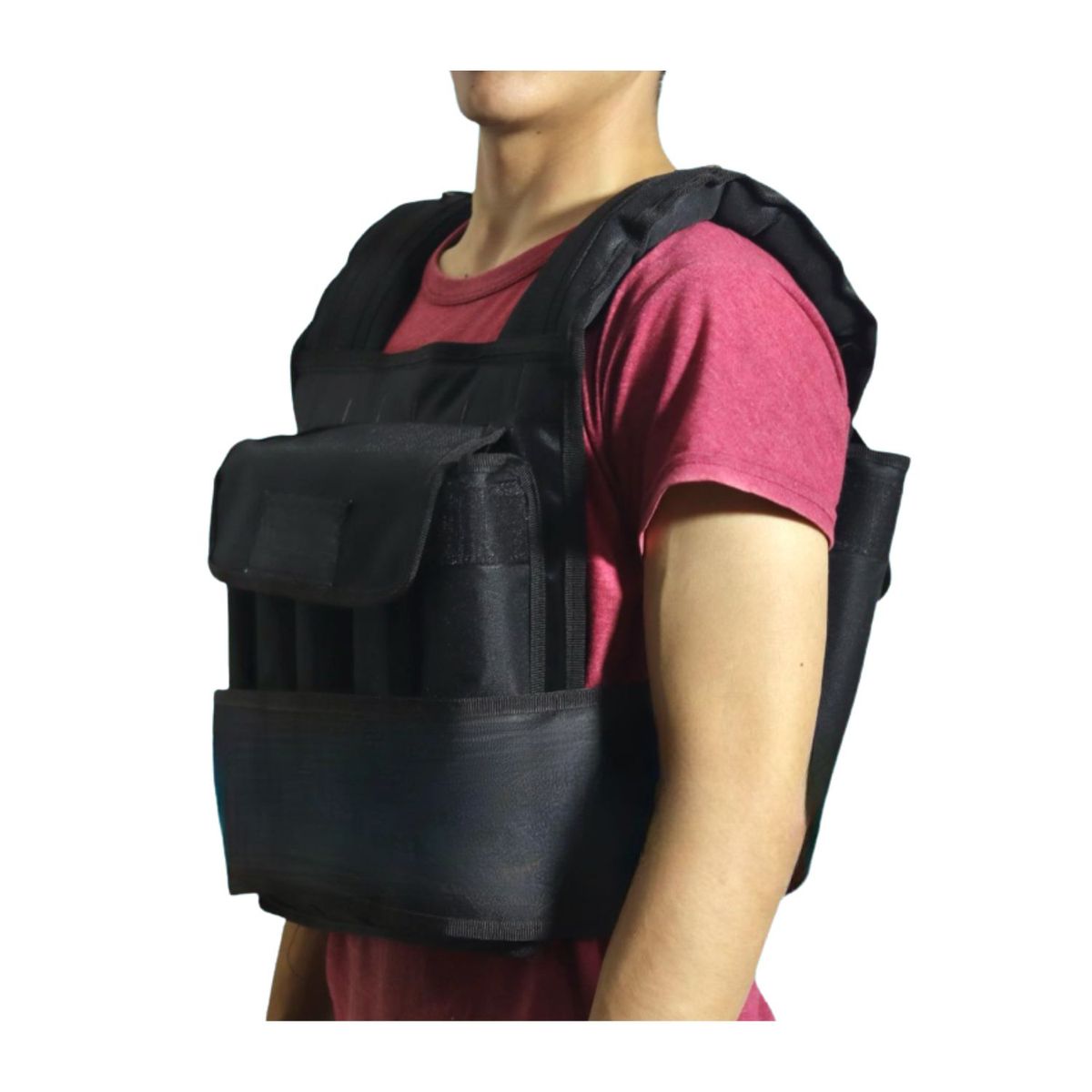 GENERICO - Chaleco con Peso o Lastrado Ajustable de  20 Kg. - Regulable