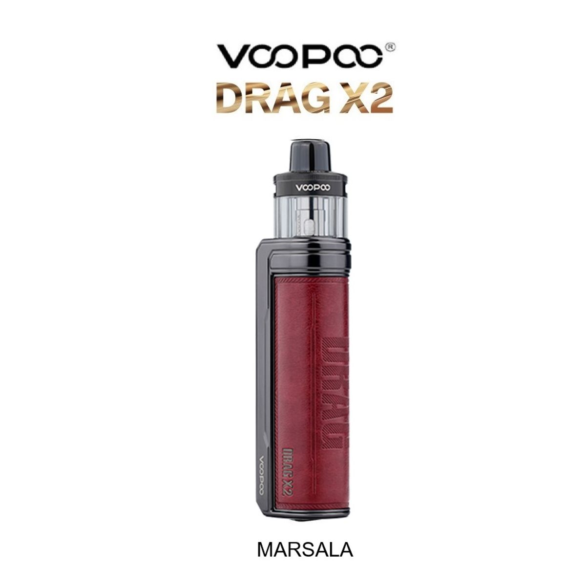 VOOPOO - VOOPOO Drag X2 Kit 80W 5ML PnP X Pod - Diseño MARSALA