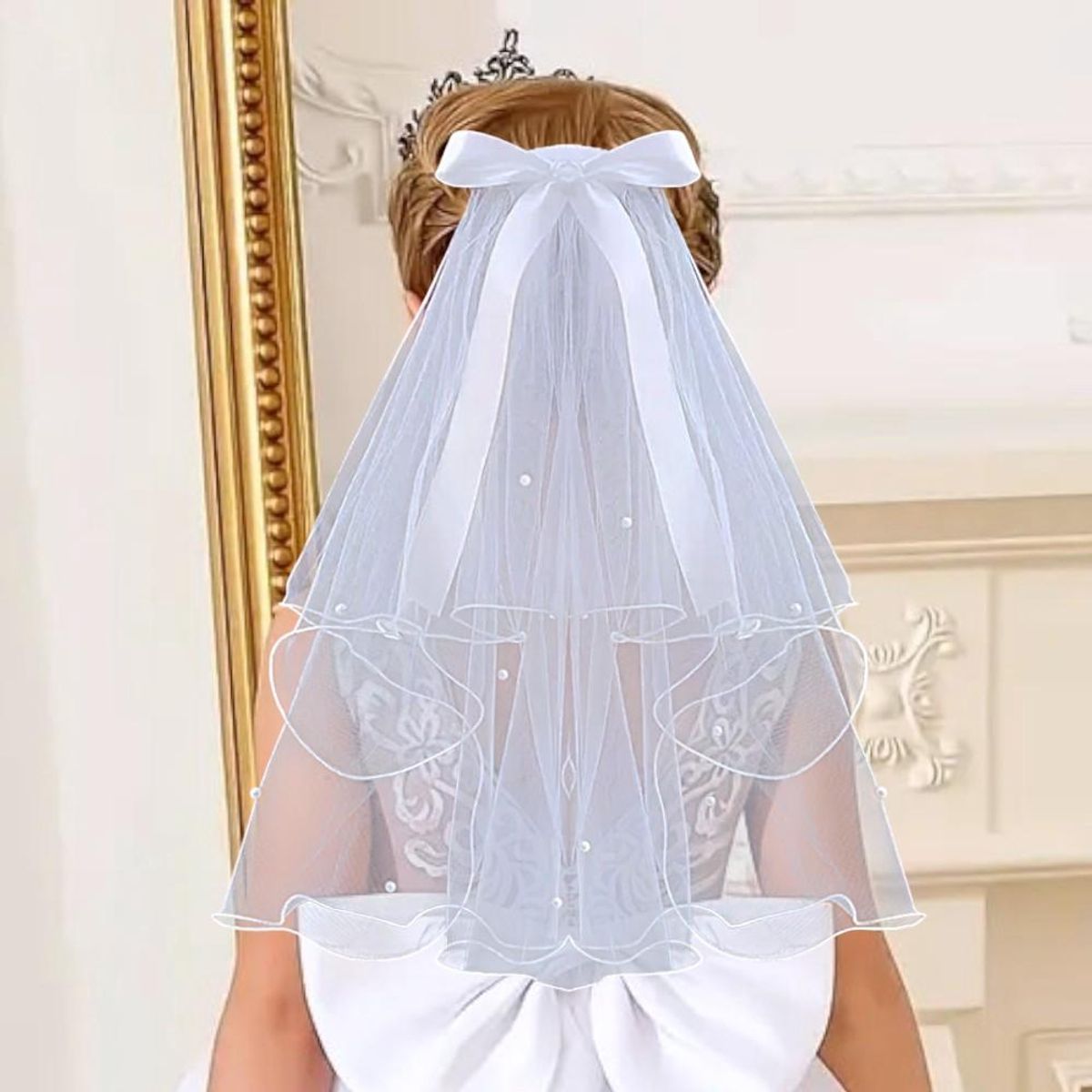 GENERICO - LAZO  GANCHO PARA PRIMERA COMUNION Y BAUTIZO