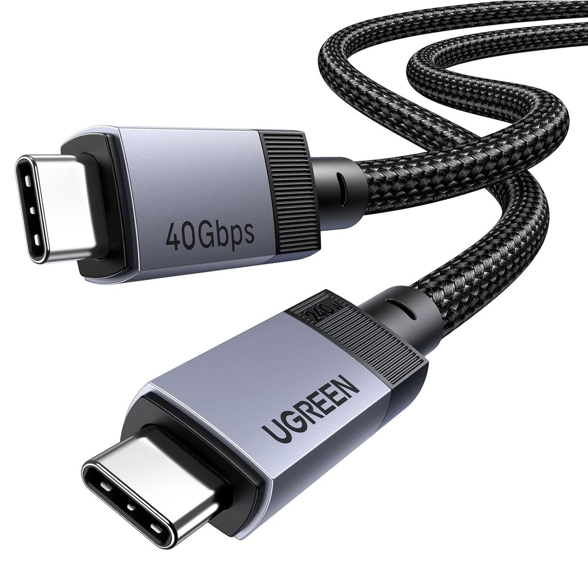 UGREEN - Ugreen Cable USB-C 4.0 Gen3 40Gbps 8K 60Hz 240W 1m USB4 L705 - 65175