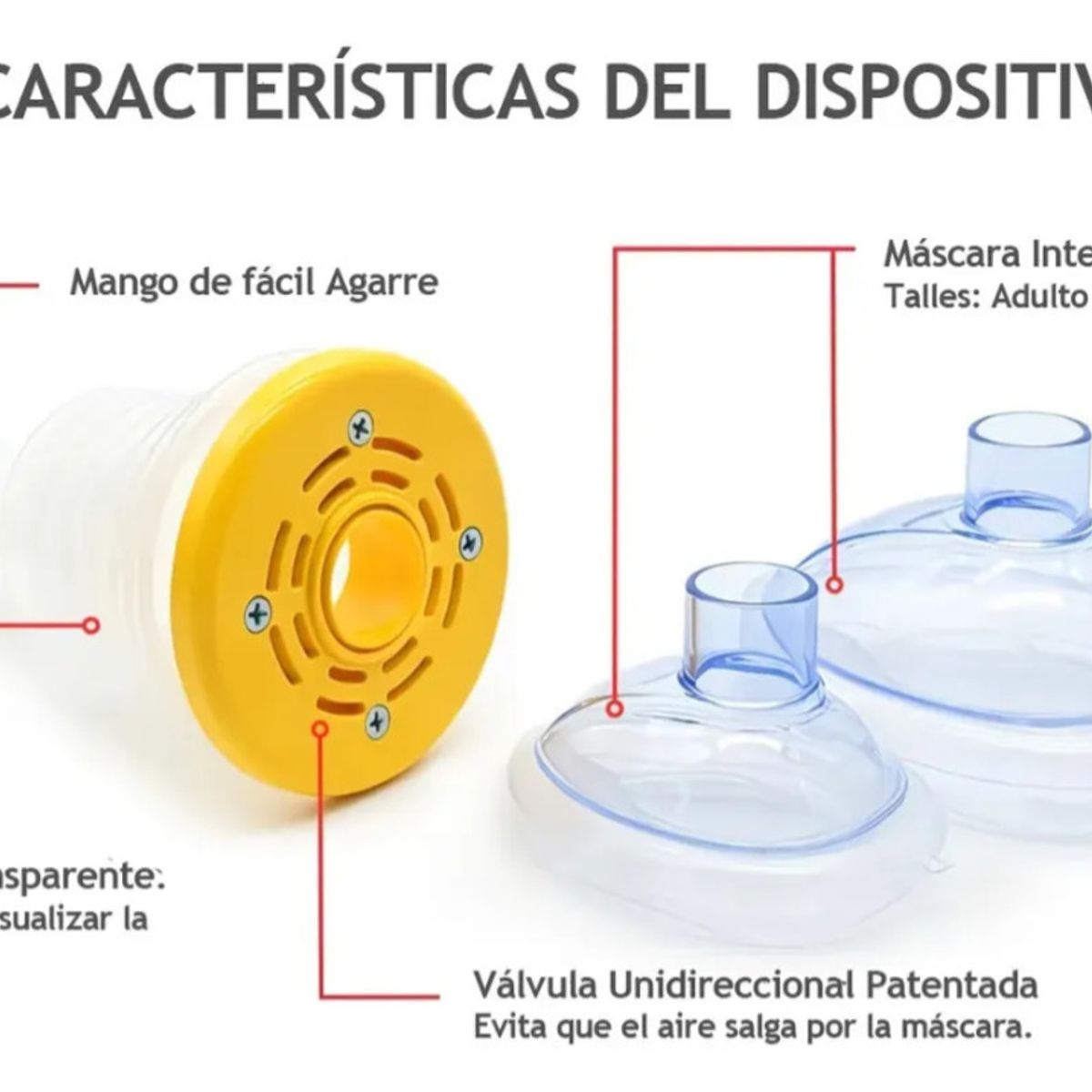 GENERICO - Dispositivo Anti Atragantamiento Anti Asfixia Niño Y Adultos