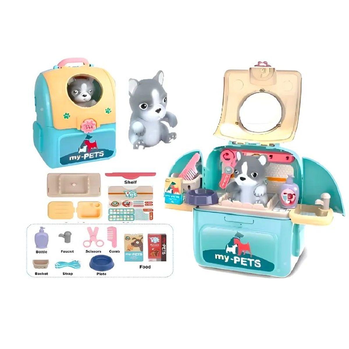 GENERICO - Mochila Veterinario con Mascota