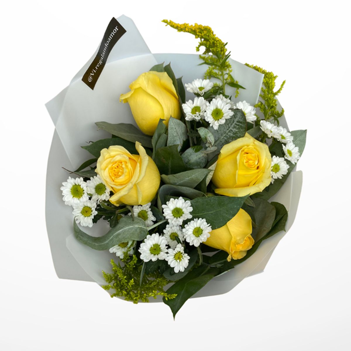 GENERICO - Ramo Elora - Flores amarillas - Rosas amarillas - ramo de flores
