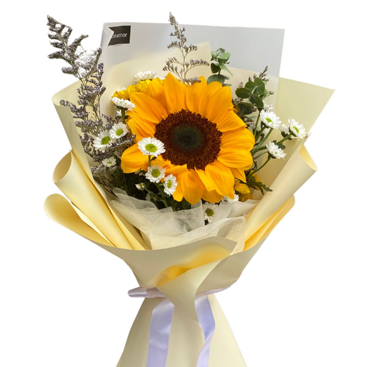 GENERICO - Ramo Eirene  Girasol - Flores amarillas
