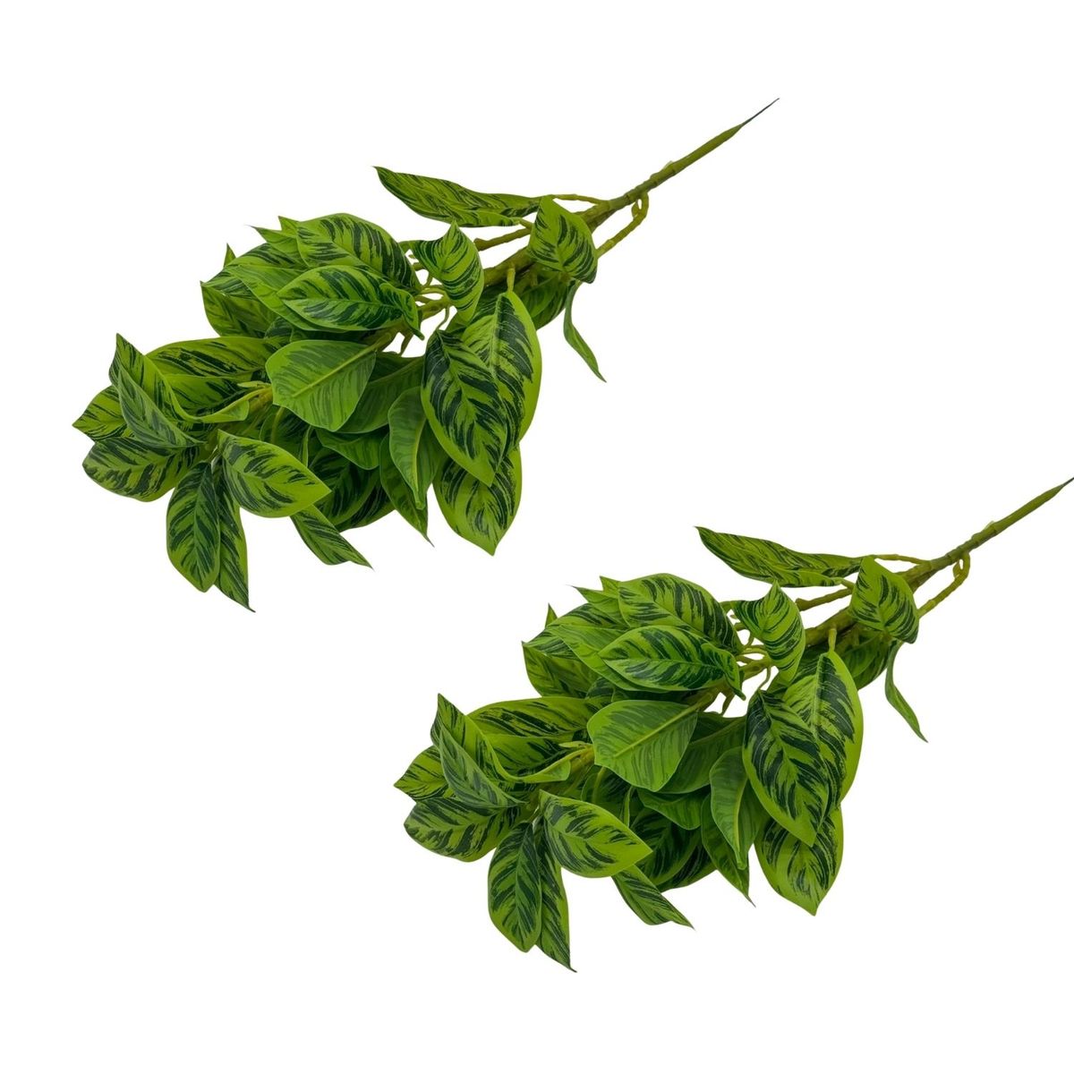 FLORIPA - Set de 2 Bouquets de Hojas Artificiales de 80cm 8502-2  FLORIPASTORE