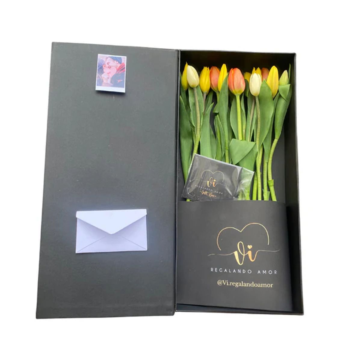 GENERICO - Box Luxury Imperial Primaveral - Flores amarillas