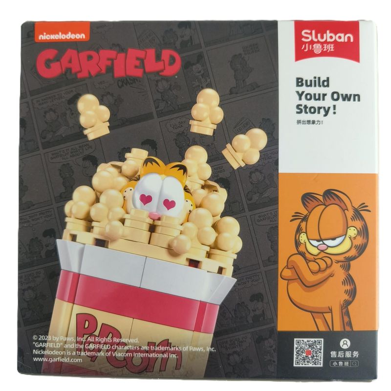 GENERICO - GARFIELD POP CORN SLUBAN BLOQUES